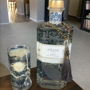 LOLLIA Dream Bubbling Bath & Luminary